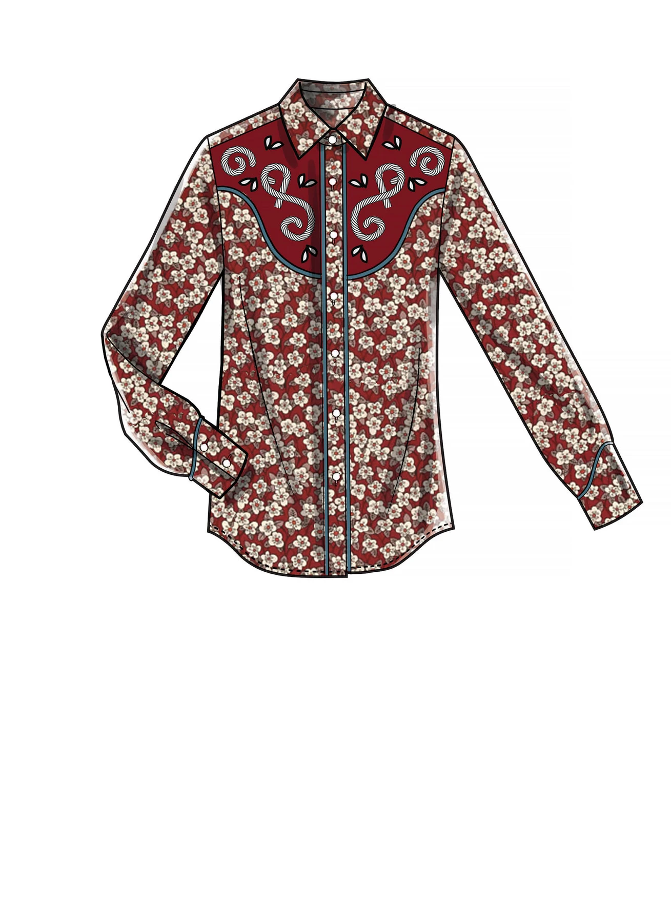 McCall's Sewing Pattern Misses' and Men's Shirts (PDF) 6 McCall's Sewing Pattern Misses' and Men's Shirts (PDF)