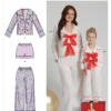 Simplicity Sewing Pattern Children's and Misses' Lounge Top, Shorts and Pants (PDF)
