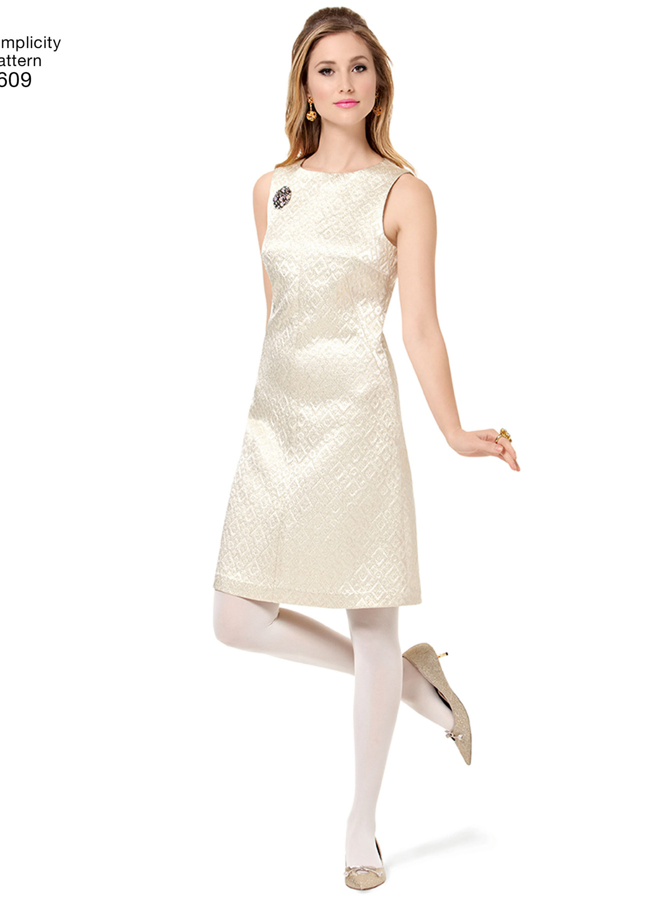 Simplicity Sewing Pattern Misses' Jiffy 1960s Vintage Dress 4 Simplicity Sewing Pattern Misses' Jiffy 1960s Vintage Dress