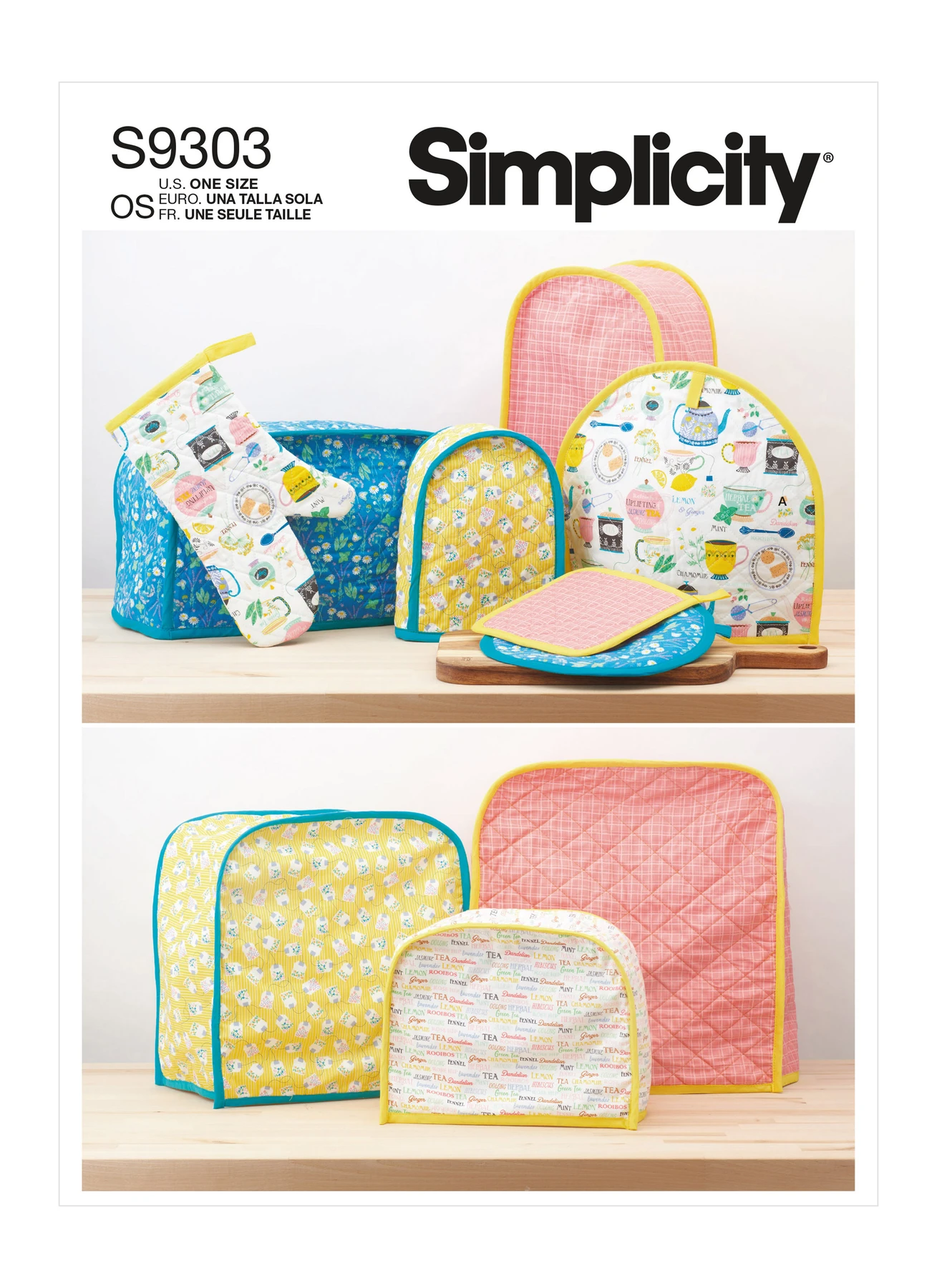 Simplicity Sewing Pattern Appliance Covers 1 Simplicity Sewing Pattern Appliance Covers