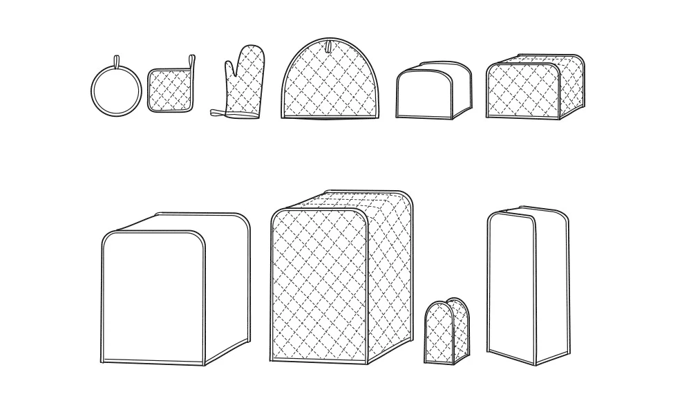 Simplicity Sewing Pattern Appliance Covers 5 Simplicity Sewing Pattern Appliance Covers