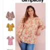 Simplicity Sewing Pattern Misses' & Women's Tops in Two Lengths 15 Simplicity Sewing Pattern Misses' & Women's Tops in Two Lengths