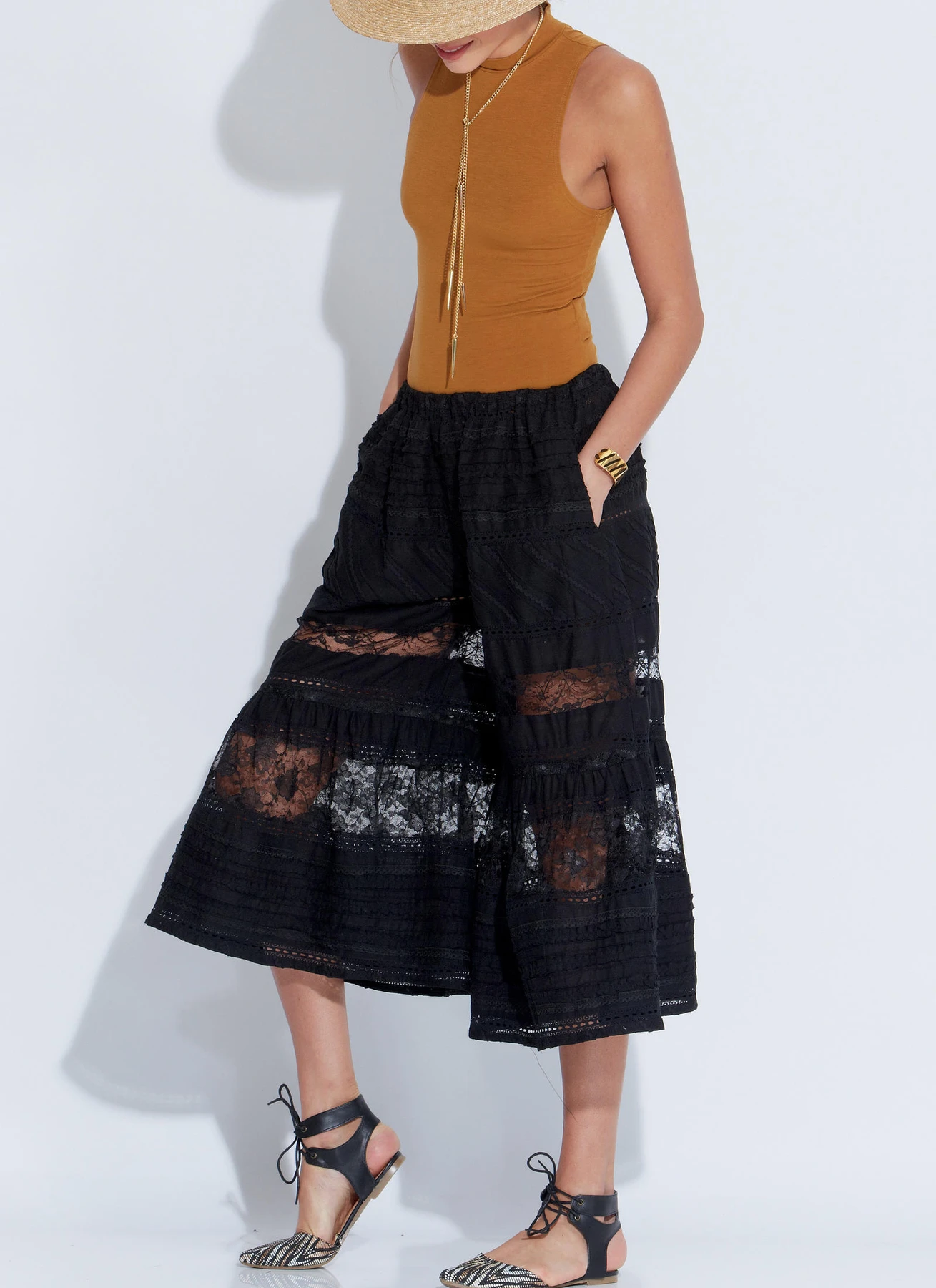 McCall's Sewing Pattern Misses' Elastic-Waist Loose Pants 7 McCall's Sewing Pattern Misses' Elastic-Waist Loose Pants
