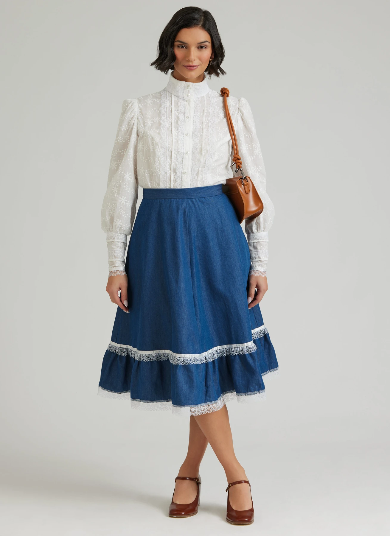 Simplicity Sewing Pattern 1980s Misses' Skirt, Blouse and Unlined Quilted Jacket by Gunne Sax by Jessica McClintock 6 Simplicity Sewing Pattern 1980s Misses' Skirt, Blouse and Unlined Quilted Jacket by Gunne Sax by Jessica McClintock
