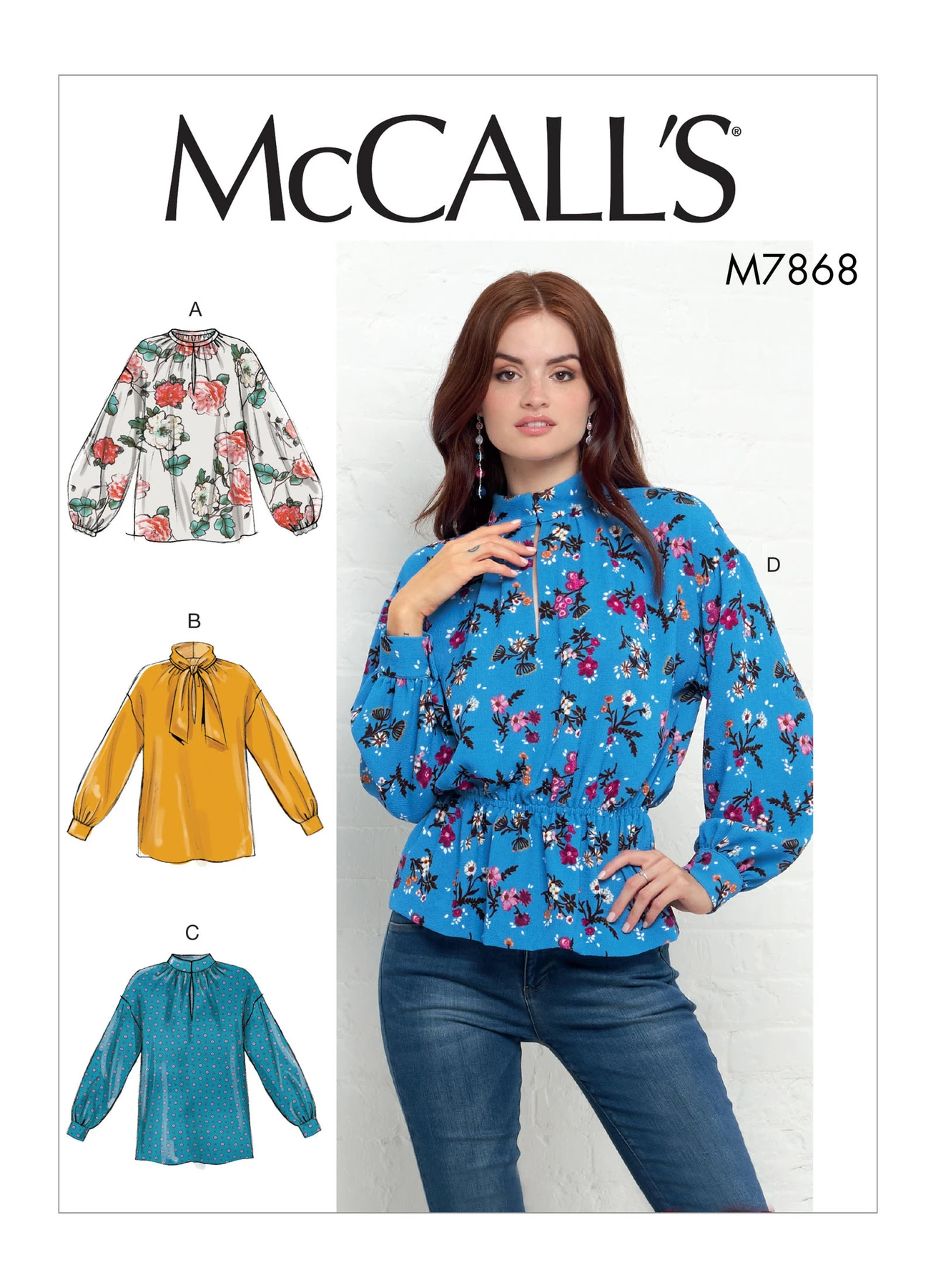 McCall's Sewing Pattern Misses' Tops (PDF) 187 McCall's Sewing Pattern Misses' Tops (PDF)