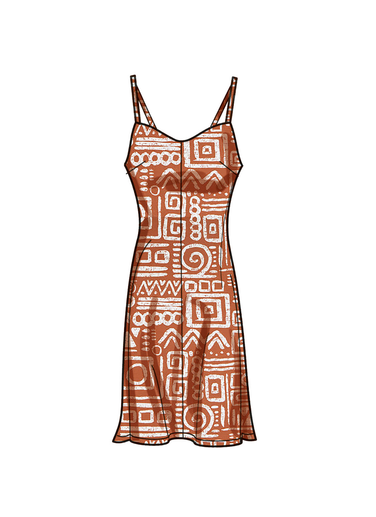 Simplicity Sewing Pattern Misses' Slip Dress in Three Lengths (PDF) 3 Simplicity Sewing Pattern Misses' Slip Dress in Three Lengths (PDF)