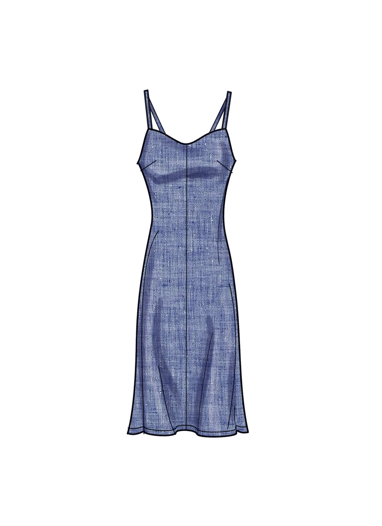 Simplicity Sewing Pattern Misses' Slip Dress in Three Lengths (PDF) 4 Simplicity Sewing Pattern Misses' Slip Dress in Three Lengths (PDF)