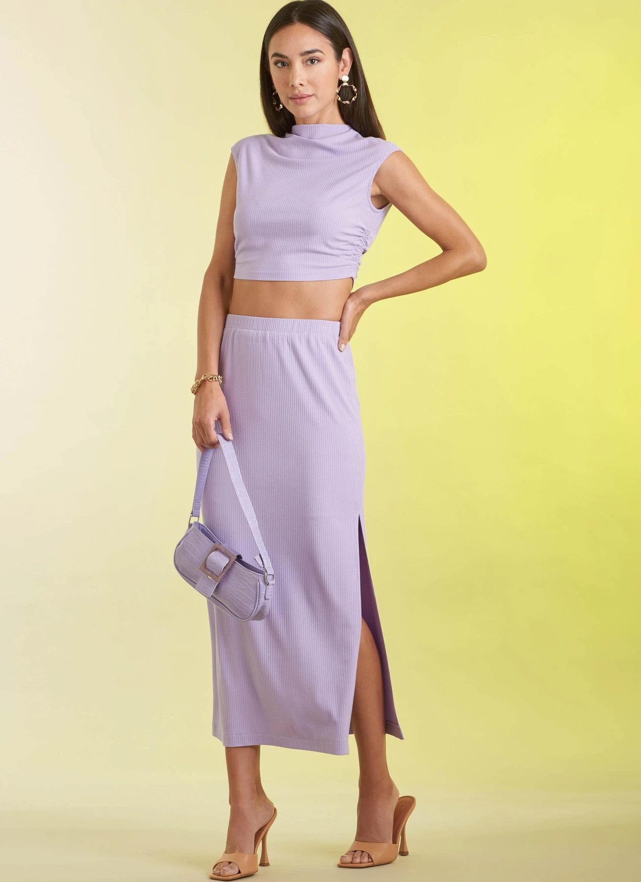 Simplicity Sewing Pattern Misses' Knit Top and Skirt in Two Lengths 2 Simplicity Sewing Pattern Misses' Knit Top and Skirt in Two Lengths
