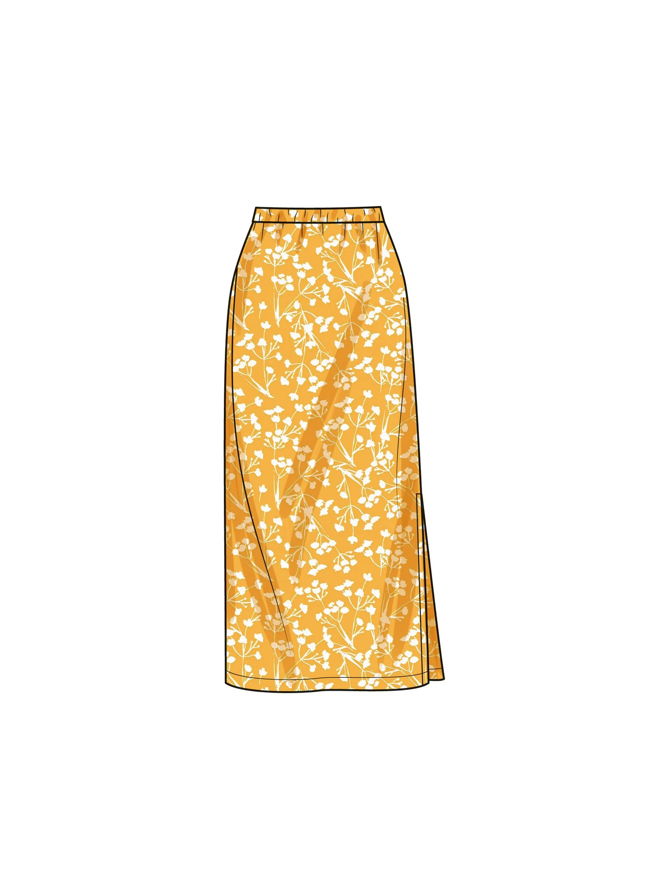 Simplicity Sewing Pattern Misses' Knit Top and Skirt in Two Lengths 6 Simplicity Sewing Pattern Misses' Knit Top and Skirt in Two Lengths