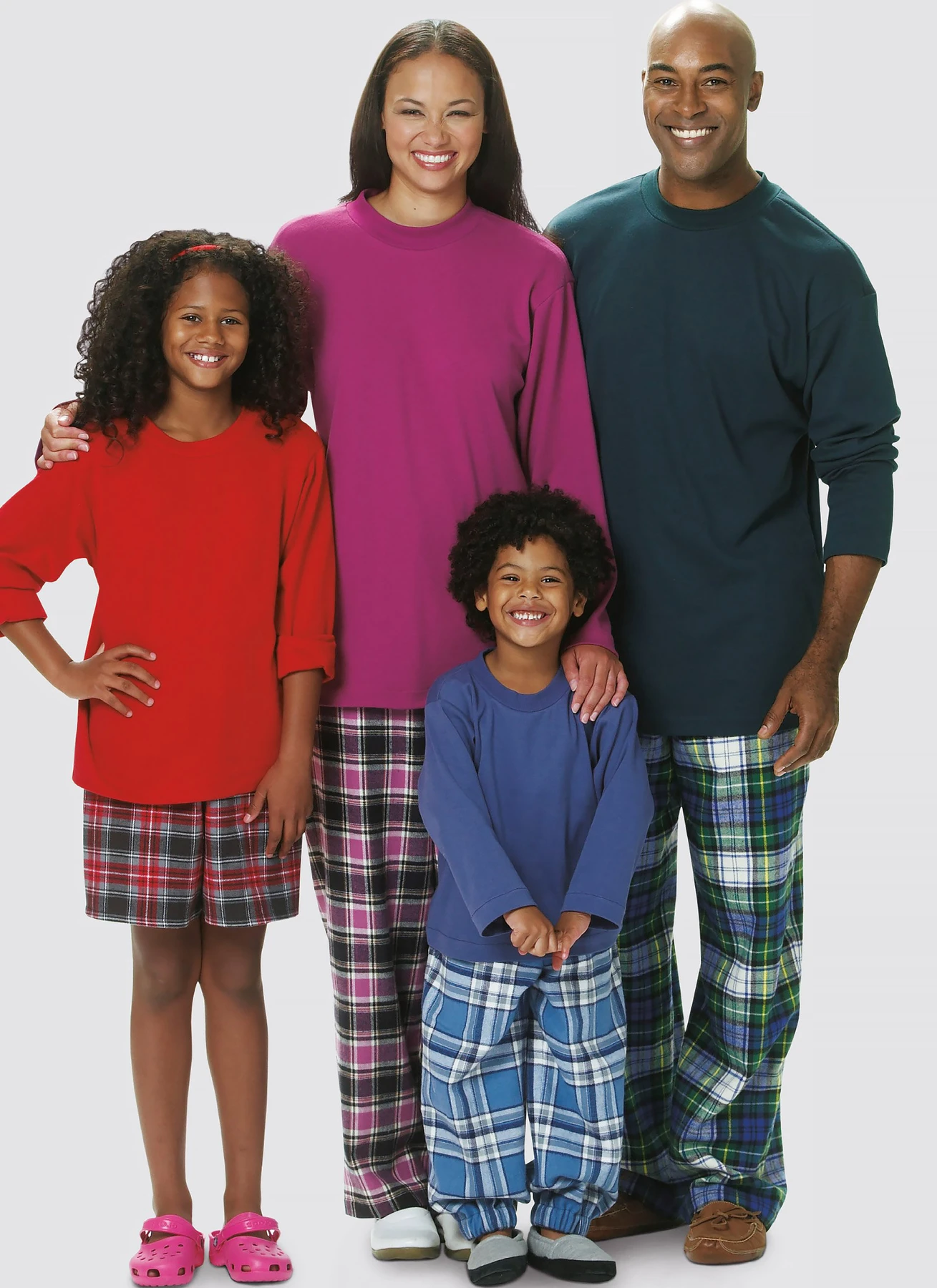 Simplicity Sewing Pattern Misses'/Men's/Children's/Boys'/Girls' T-Shirt, Shorts and Pants 2 Simplicity Sewing Pattern Misses'/Men's/Children's/Boys'/Girls' T-Shirt, Shorts and Pants