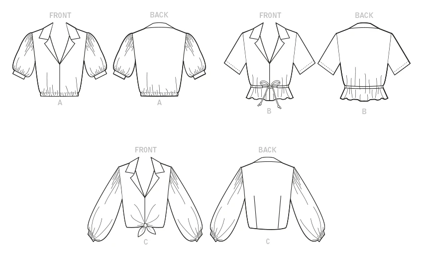 McCall's Sewing Pattern Misses' Tops (PDF) 176 McCall's Sewing Pattern Misses' Tops (PDF)